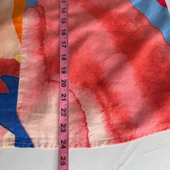 NEW NWT Banana Republic Brush Stroke Linen Blend Sleeveless Top Blouse LARGE - Picture 16 of 16